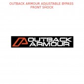 OUTBACK ARMOUR ADJUSTABLE BYPASS - FRONT SHOCK - OASU0165016-ADJ